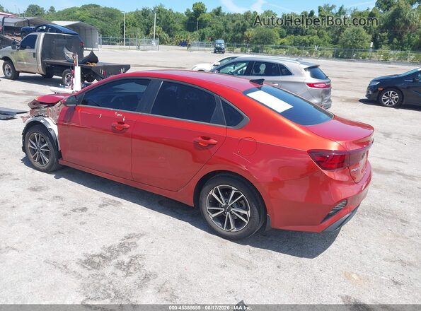 3KPF24AD6NE463868 2022 KIA FORTE Оранжевый Задняя левая четверть