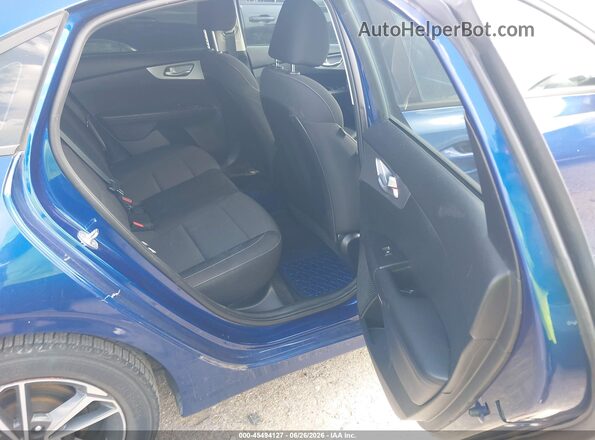 3KPF24AD6NE493503 2022 KIA FORTE Blue VIN sticker view
