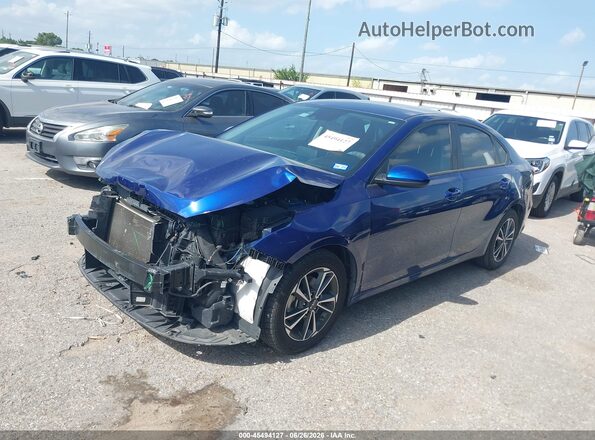 3KPF24AD6NE493503 2022 KIA FORTE Blue Front left