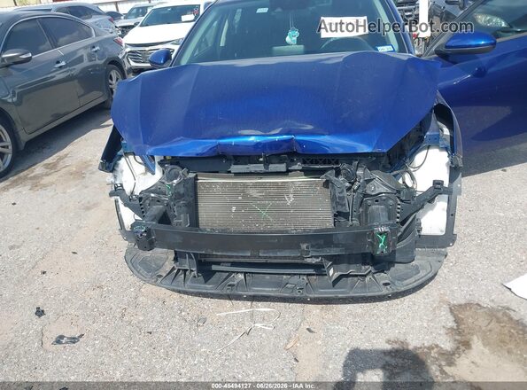 3KPF24AD6NE493503 2022 KIA FORTE Blue Front view