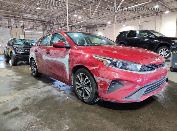 3KPF24AD6PE592101 2023 KIA FORTE Red Widok naklejki z numerem VIN