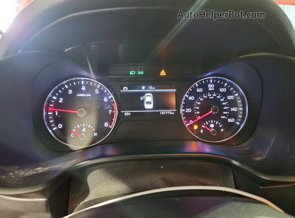 3KPF24AD6PE592101 2023 KIA FORTE Red Widok zestawu wskaźników