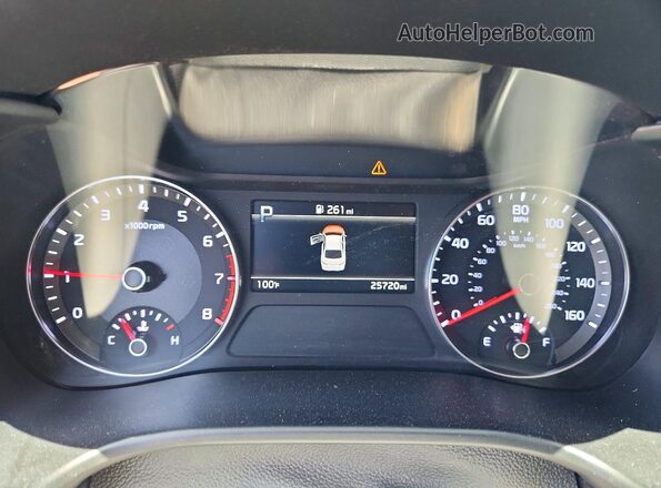 3KPF24AD6RE765439 2024 KIA FORTE White Vista del cuadro de instrumentos
