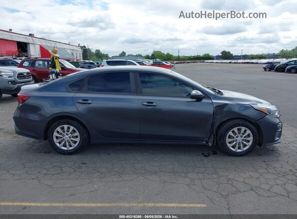 3KPF24AD7KE028224 2019 KIA FORTE Gray Rear interior view