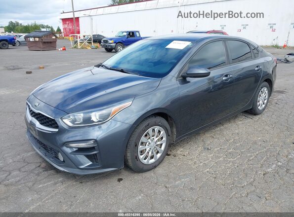 3KPF24AD7KE028224 2019 KIA FORTE Gray Front left