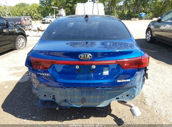 3KPF24AD7KE074569 2019 KIA FORTE Blue 