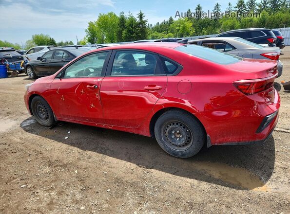 3KPF24AD7KE080680 2019 KIA FORTE Red Rear left