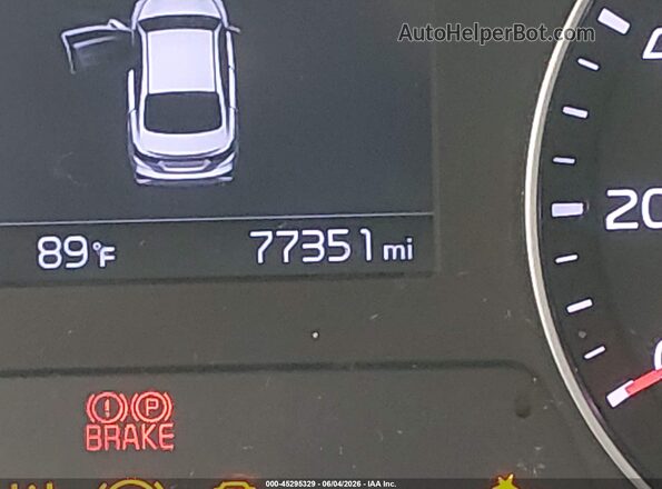 3KPF24AD7KE084275 2019 KIA FORTE Red 
