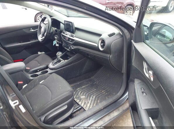 3KPF24AD7KE108879 2019 KIA FORTE Gray Front interior view