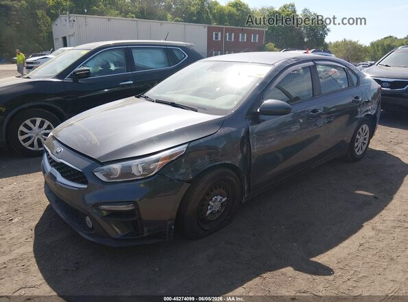 3KPF24AD7KE119784 2019 KIA FORTE Gray Передня ліва чверть