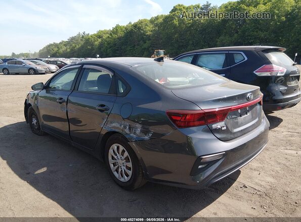 3KPF24AD7KE119784 2019 KIA FORTE Gray Задня ліва чверть