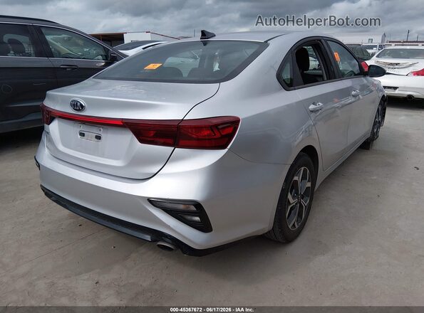 3KPF24AD7LE140927 2020 KIA FORTE Silver Trasero derecho