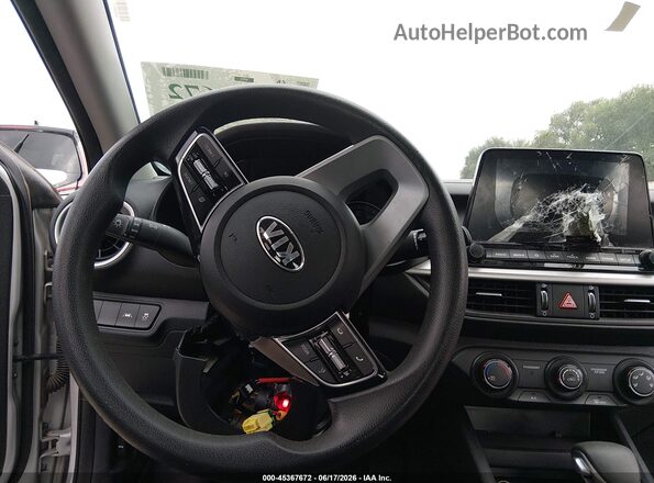 3KPF24AD7LE140927 2020 KIA FORTE Silver Vista frontal