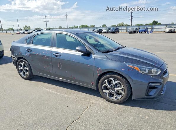 3KPF24AD7LE173183 2020 KIA FORTE Gray 