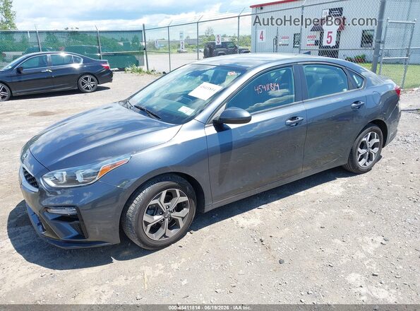 3KPF24AD7LE193546 2020 KIA FORTE Gray წინა მარცხენა ხედი სამი მეოთხედიდან