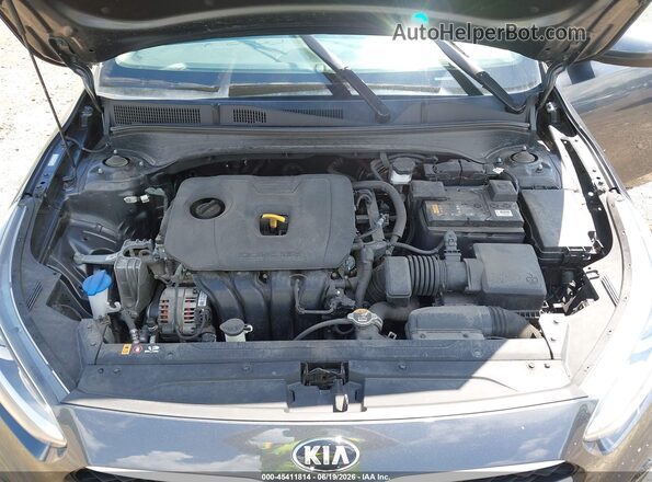 3KPF24AD7LE193546 2020 KIA FORTE Gray უკანა ხედი
