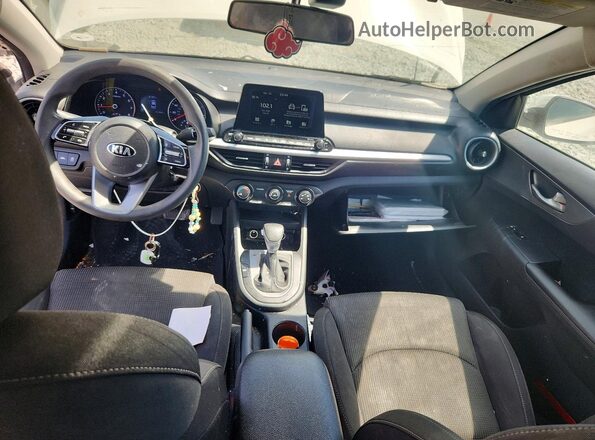 3KPF24AD7LE226075 2020 KIA FORTE White Widok deski rozdzielczej