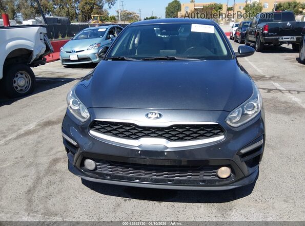 3KPF24AD7LE258959 2020 KIA FORTE Blue Առջևի վահանակի տեսք