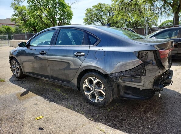 3KPF24AD7ME267467 2021 KIA FORTE Gray 