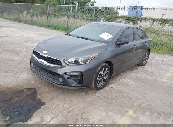 3KPF24AD7ME334939 2021 KIA FORTE Gray Przód lewy