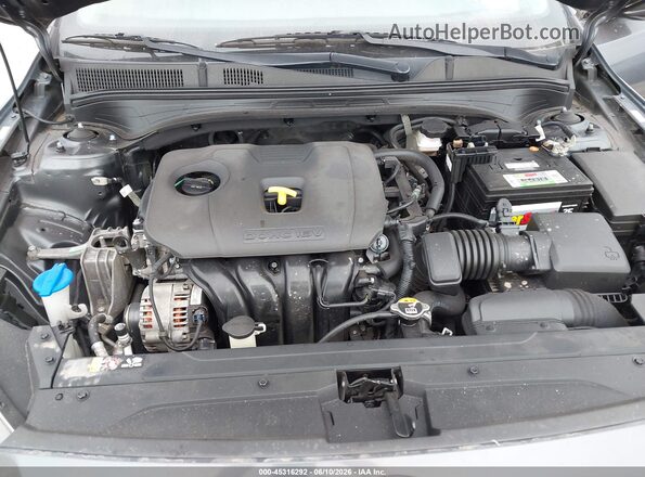 3KPF24AD7ME334939 2021 KIA FORTE Gray Widok z tyłu