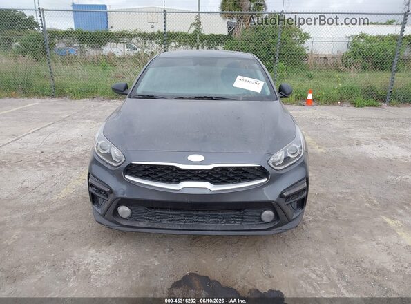 3KPF24AD7ME334939 2021 KIA FORTE Gray Widok zestawu wskaźników