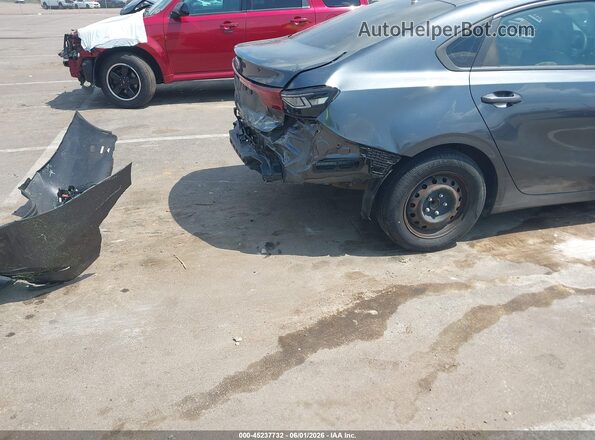3KPF24AD7ME346573 2021 KIA FORTE Gray Задня права чверть