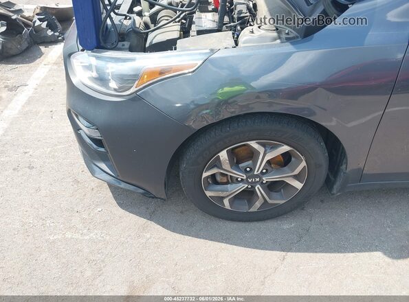 3KPF24AD7ME346573 2021 KIA FORTE Gray 