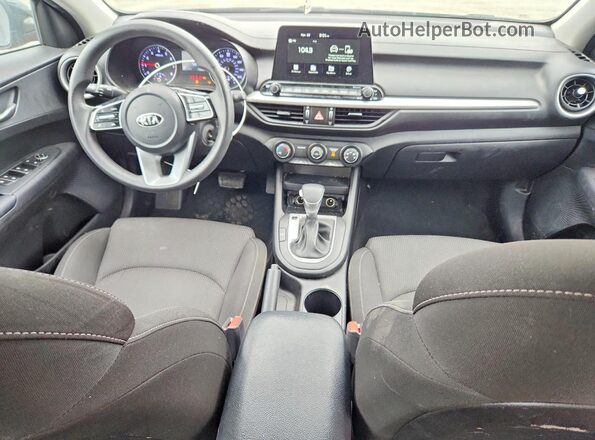 3KPF24AD7ME351241 2021 KIA FORTE Black Vista del salpicadero