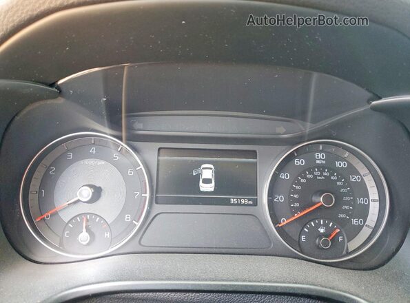3KPF24AD7NE436906 2022 KIA FORTE Серый Вид щитка приборов