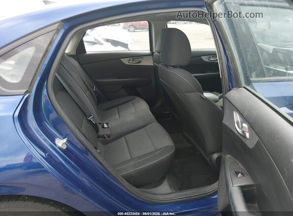 3KPF24AD7NE449770 2022 KIA FORTE Blue Вид наклейки з VIN-кодом