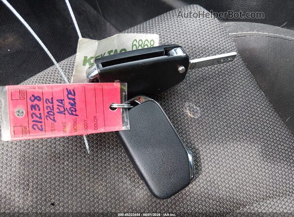 3KPF24AD7NE449770 2022 KIA FORTE Blue Вид панелі приладів