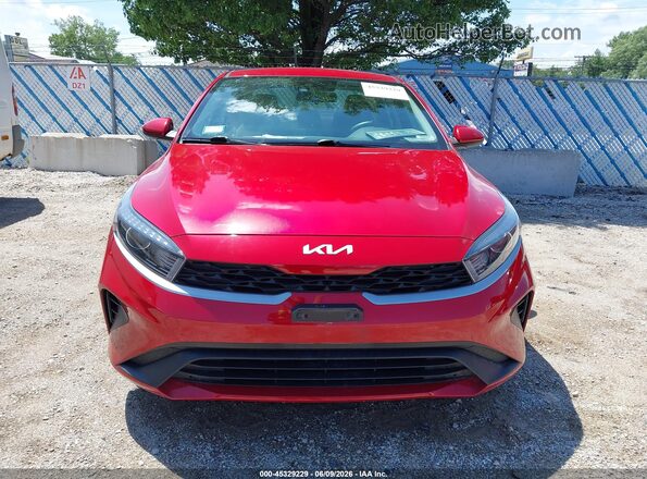 3KPF24AD7NE490111 2022 KIA FORTE Red Widok zestawu wskaźników