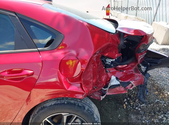 3KPF24AD7NE490111 2022 KIA FORTE Red Widok z przodu