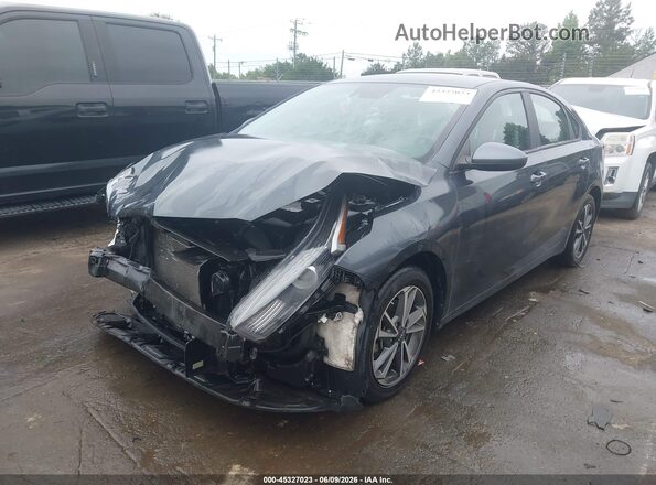 3KPF24AD7PE552867 2023 KIA FORTE Gray წინა მარცხენა ხედი სამი მეოთხედიდან