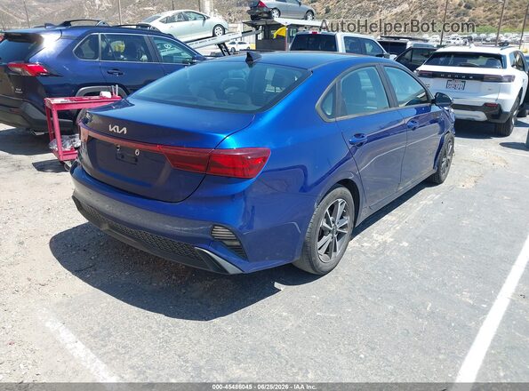 3KPF24AD7PE571371 2023 KIA FORTE Blue Задня права чверть
