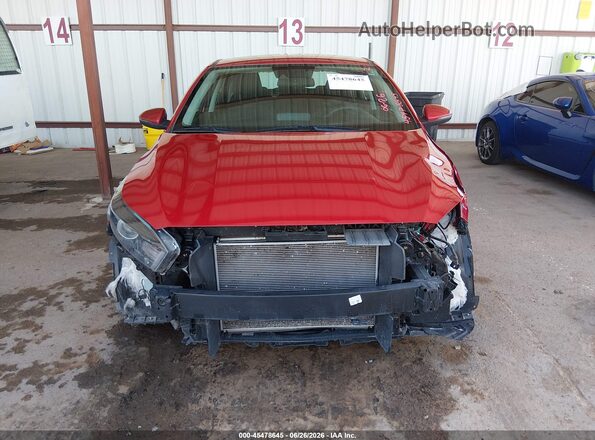 3KPF24AD7PE598005 2023 KIA FORTE Red Սալոնի հետևի տեսք