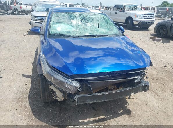 3KPF24AD7RE742395 2024 KIA FORTE Blue Widok z przodu