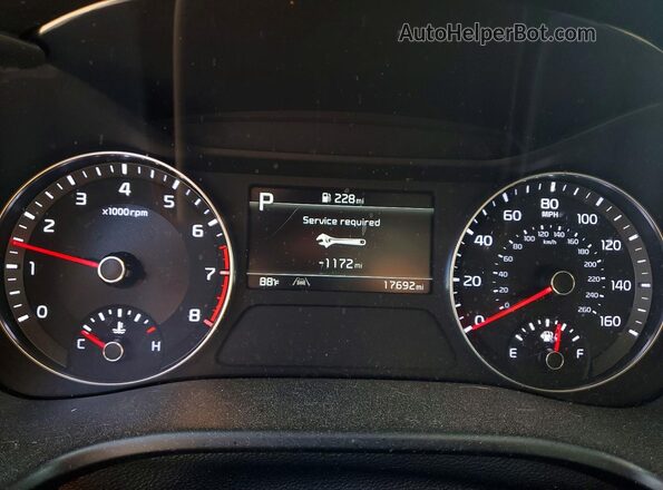 3KPF24AD7RE759097 2024 KIA FORTE Gray ხელსაწყოთა პანელის ხედი