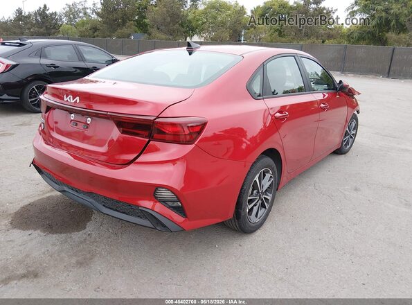 3KPF24AD7RE807097 2024 KIA FORTE Red Задня права чверть