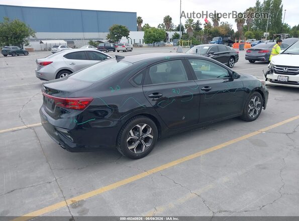 3KPF24AD8KE039491 2019 KIA FORTE Черный Задняя правая четверть