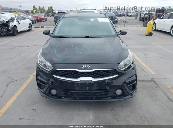 3KPF24AD8KE039491 2019 KIA FORTE Черный Вид щитка приборов