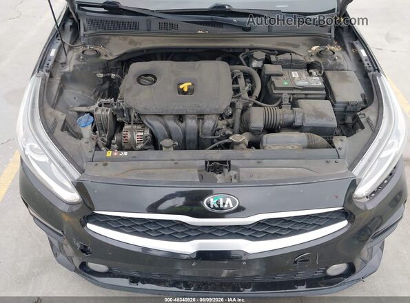 3KPF24AD8KE039491 2019 KIA FORTE Черный Вид сзади