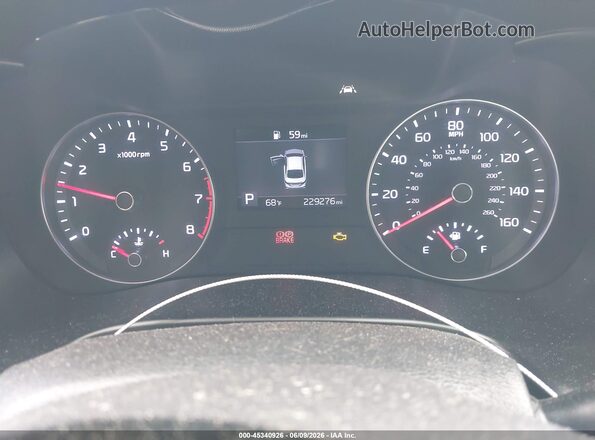 3KPF24AD8KE039491 2019 KIA FORTE Черный Вид задних сидений