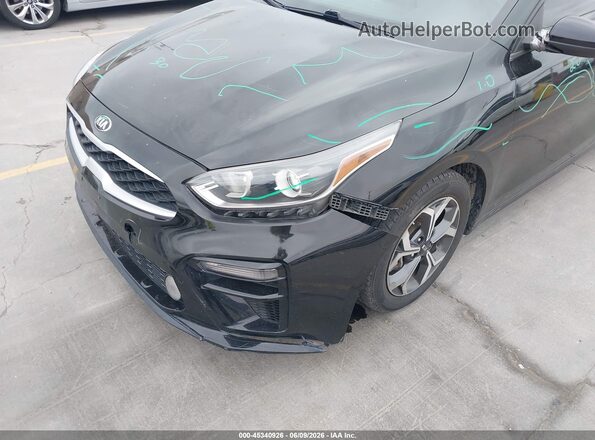3KPF24AD8KE039491 2019 KIA FORTE Черный Вид спереди