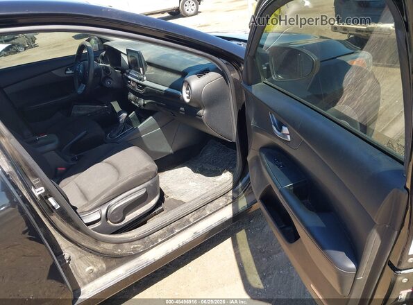 3KPF24AD8KE092854 2019 KIA FORTE Black Вид салону спереду