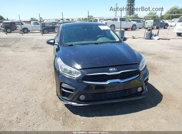 3KPF24AD8KE092854 2019 KIA FORTE Black Вид щитка приладів