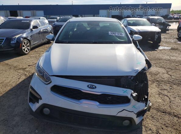 3KPF24AD8LE227865 2020 KIA FORTE White Widok z przodu