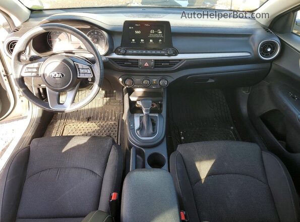 3KPF24AD8LE227865 2020 KIA FORTE White Widok deski rozdzielczej
