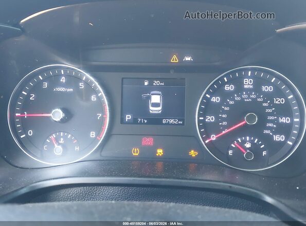3KPF24AD8LE235299 2020 KIA FORTE Black Widok tylnych siedzeń